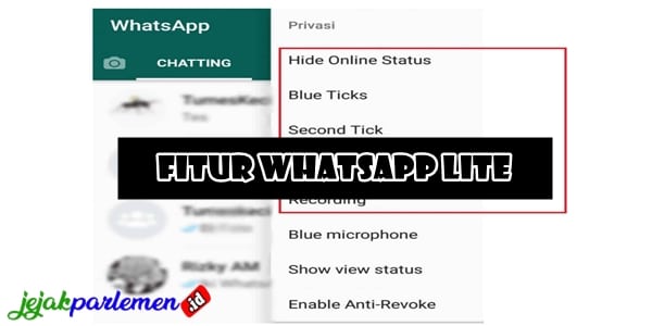 Fitur WhatsApp Lite
