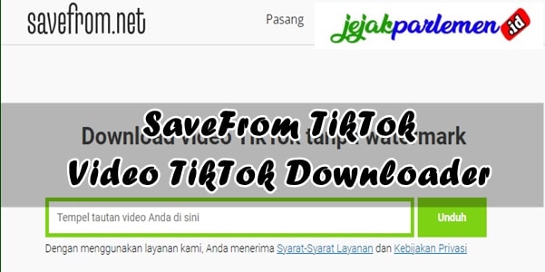 SaveFrom TikTok