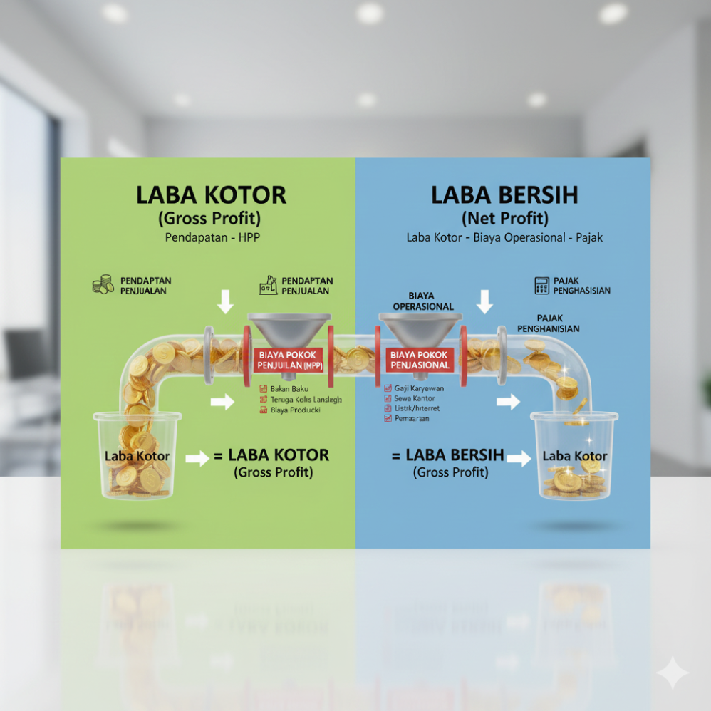 Memahami Laporan Keuangan Apa Perbedaan Laba Bersih Dan Laba Ditahan Dalam Bisnis