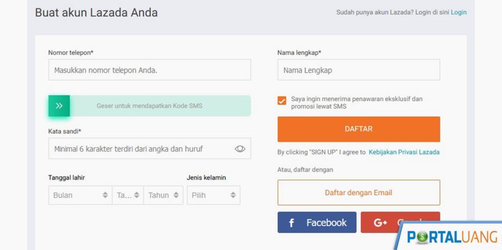 Panduan Lengkap Cara Mendaftar Akun Lazada Untuk Pembeli Dan Penjual