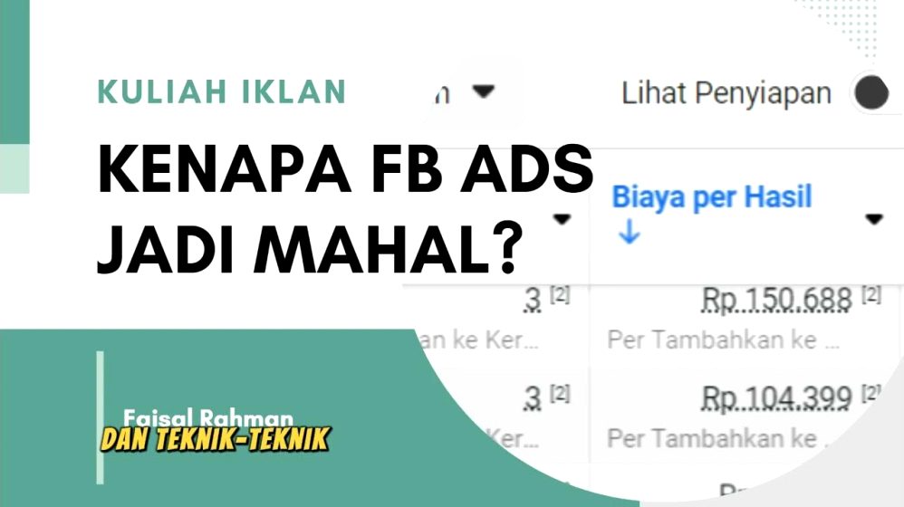 Mengapa Biaya Iklan Facebook Meningkat Analisis Penyebab Dan Strategi Optimasinya